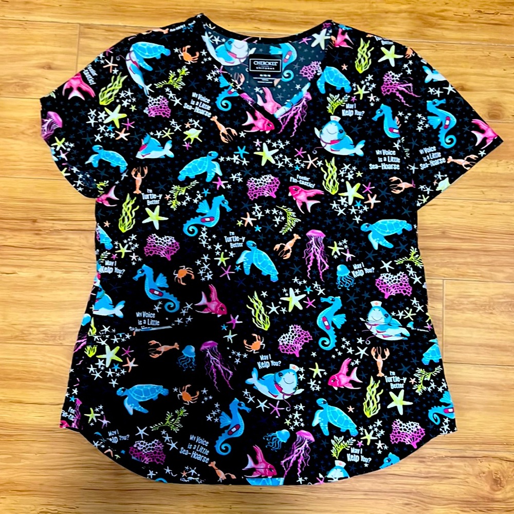 Scrub top